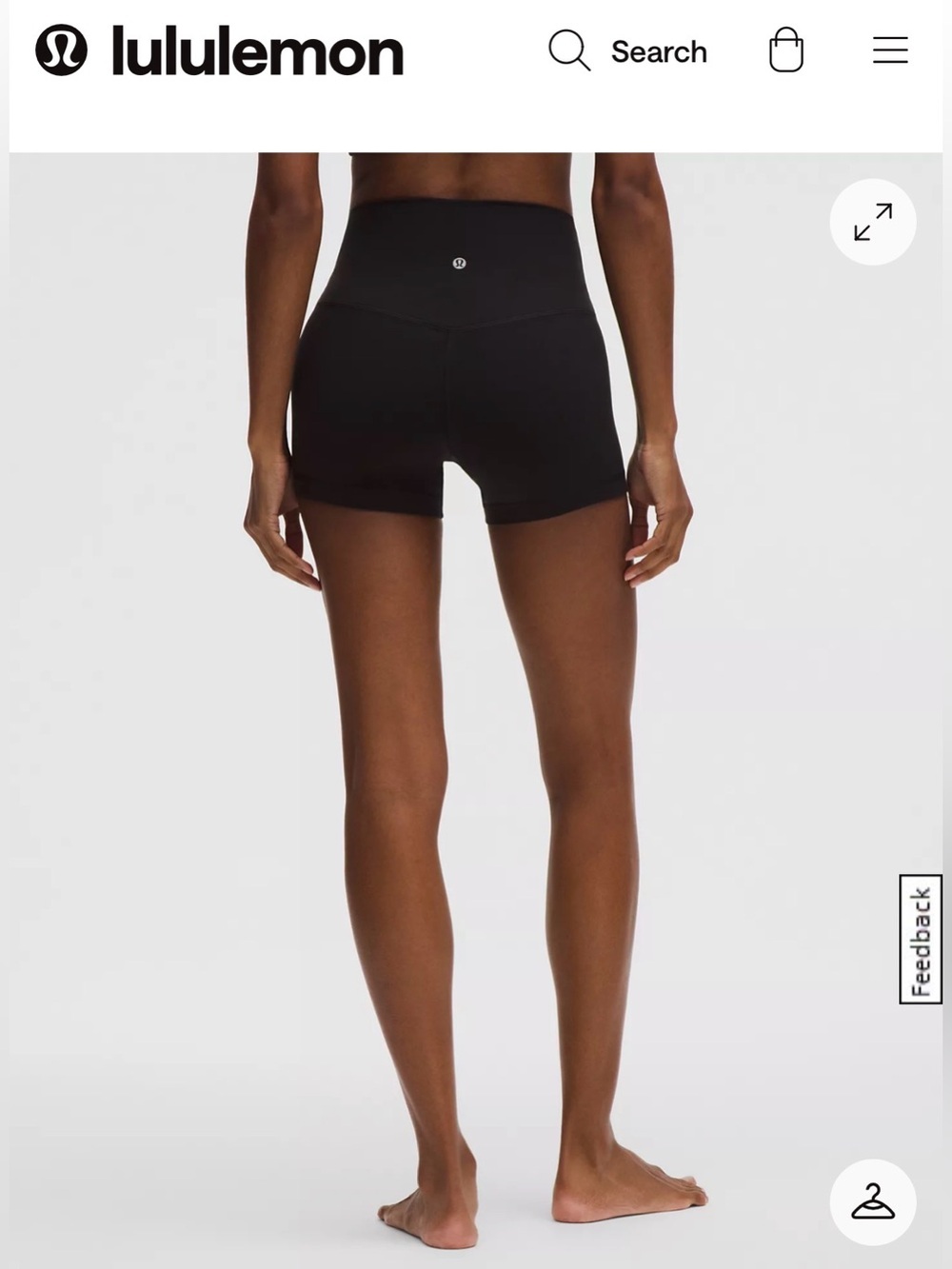Lululemon Align No Line High-Rise Short 4” - Picture 2 of 7